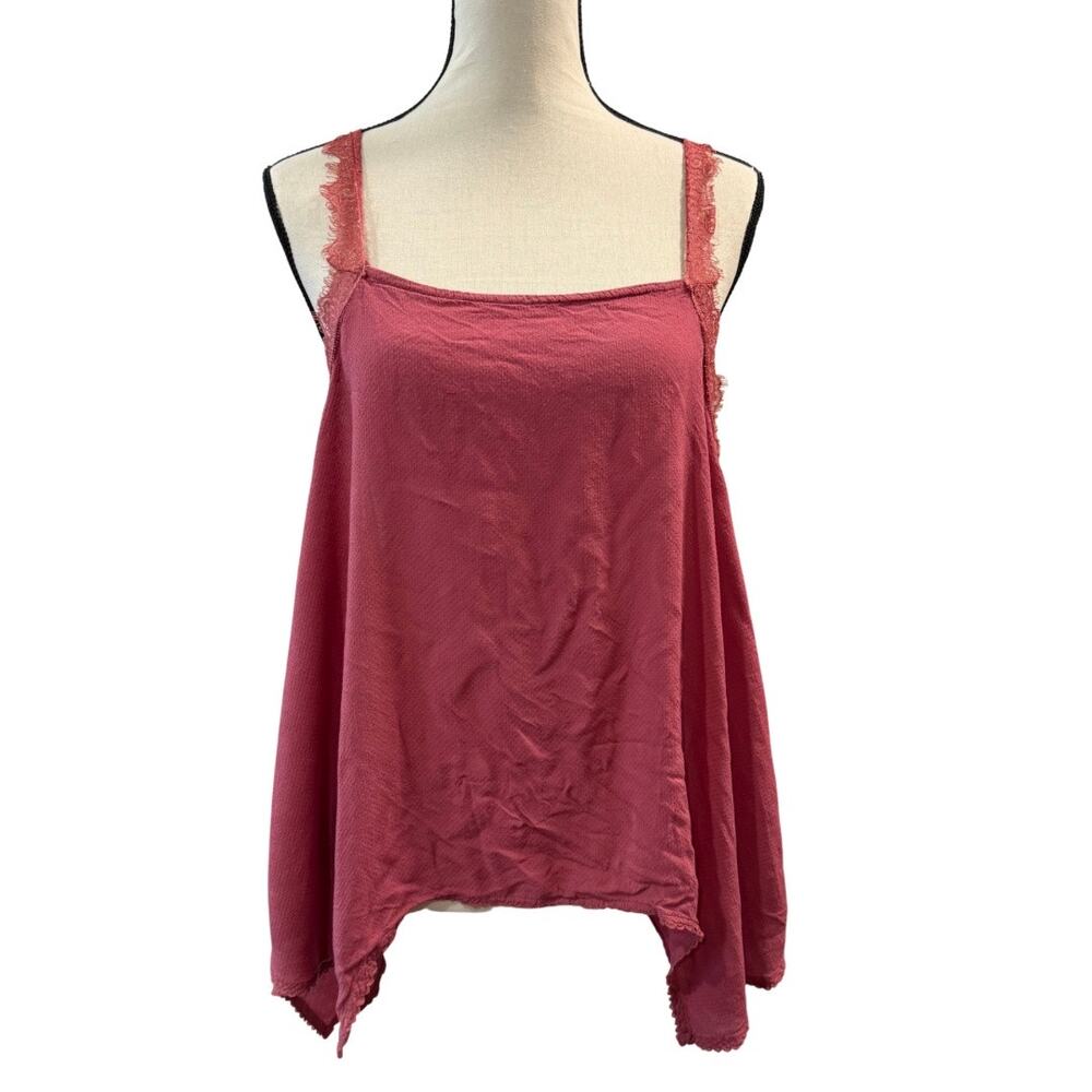 Free People Intimately Women’s Flowing Pink Camisole Size L